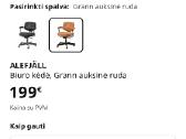 Ikea Alefjall Kede - nuotraukos Nr. 6