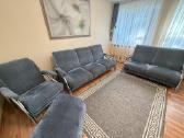 Sofa lova 3, 2 vietų, fotelis, pufas (komplektas) - nuotraukos Nr. 3