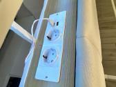 Nauja 180200 cm lova su LED, rozetėmis ir Usb - nuotraukos Nr. 3