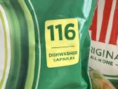 Dvi didelės pakuotės indaplovių tablečių. - nuotraukos Nr. 2