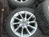 Audi R16 Et46 6.5j 5x112 57.1 su M+s padangomis - nuotraukos Nr. 6