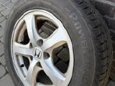 5x114 R15 Honda ratlankiai su naujomis žieminėmis - nuotraukos Nr. 7