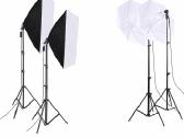 Softbox apšvietimo komplektas ir fono laikymo sist - nuotraukos Nr. 2