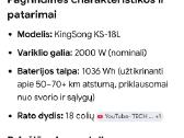 Kingsong - Ks18l vienaratis - nuotraukos Nr. 11