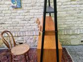Vintažinė mid century knygų lentyna su darbo vieta - nuotraukos Nr. 24