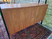 Vintažinė mid century knygų lentyna su darbo vieta - nuotraukos Nr. 27