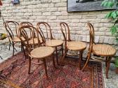 Vintažinės mid century Thonet st.bukmedžio kėdės - nuotraukos Nr. 6