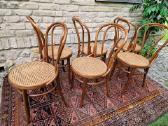 Vintažinės mid century Thonet st.bukmedžio kėdės - nuotraukos Nr. 13
