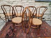 Vintažinės mid century Thonet st.bukmedžio kėdės - nuotraukos Nr. 19