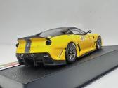 Ferrari 599xx #97 Aluko 2010 geltona 1:43 Ferra - nuotraukos Nr. 4