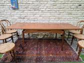 Vintažinis mid century valgomojo stalas - nuotraukos Nr. 7