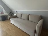 Trivietė sofa-lova, Faringe šviesiai pilk - nuotraukos Nr. 3
