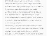 Pinio Swing Grey 14070 lovytė + čiužinys - nuotraukos Nr. 5