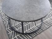 90 cm apskritas žurnalinis kavos staliukas - nuotraukos Nr. 3