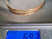 Parduodu auksines bangle apyrankes - nuotraukos Nr. 3