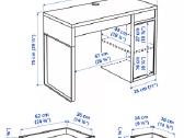 Ikea rašomasis stalas kartu su kėde - nuotraukos Nr. 4