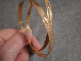 Parduodu auksines bangle apyrankes - nuotraukos Nr. 4