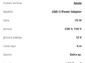 Įkroviklis Apple Usb-c Power Adapter, 70 W - nuotraukos Nr. 4
