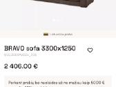 Parduodama geros būklės sofa Bravo su foteliu - nuotraukos Nr. 6