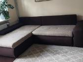 Minkšta kampinė sofa /lova - nuotraukos Nr. 3