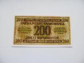 200 karbovanez , Ukraina , 1942 - nuotraukos Nr. 2