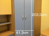 Mediniai vaikų kambario baldai - nuotraukos Nr. 8