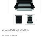 Gorenje dujinė viryklė su elektrine orkaite - nuotraukos Nr. 2
