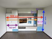 Sekcija su spintomis, LED apšvietimu + TV dovanų - nuotraukos Nr. 3