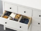 Ikea Hemnes komoda su 8 stalčiais, balta - nuotraukos Nr. 3