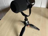 Shure Mv7 mikrofonas ir stovelis ant stalo - nuotraukos Nr. 5