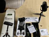 Shure Mv7 mikrofonas ir stovelis ant stalo - nuotraukos Nr. 13