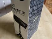 Shure Mv7 mikrofonas ir stovelis ant stalo - nuotraukos Nr. 17