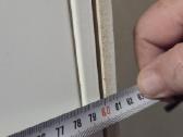 Baltos vidaus durys su stakta - nuotraukos Nr. 7