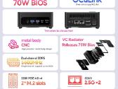 Aoostar Gem12+ 8845hs Mini Pc - nuotraukos Nr. 8