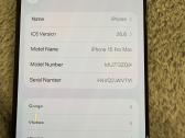 iPhone 15 pro max 256gb black - nuotraukos Nr. 5