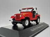 Jeep Cj-7 Renegado 1983 raudona 1:43 Salvat - nuotraukos Nr. 3