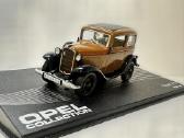 Opel P4 1935-1937 ruda 1:43 Eaglemoss [def.] - nuotraukos Nr. 3