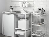 Ikea plieno virtuvėlė sodui/laukui/skalbyklai - nuotraukos Nr. 7