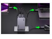 Ugreen Nexode Pro 100w Model: X757 Usb-a + 2x - nuotraukos Nr. 10