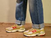 Stilingi nauji New Balance 9060 batai ruda raudona - nuotraukos Nr. 4