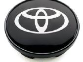 Toyota ratlankiu centriniai dangteliai 55mm-75mm - nuotraukos Nr. 2