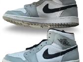 Nike Air Jordan 1 Mid Light Smoke Grey 44 dydis - nuotraukos Nr. 5