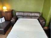 Odinė sofa lova - nuotraukos Nr. 3