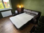 Odinė sofa lova - nuotraukos Nr. 2