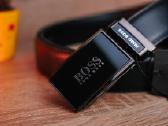 Odinis automatinis Hugo Boss vyriškas diržas - nuotraukos Nr. 3
