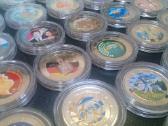 Spalvotos euro monetos - nuotraukos Nr. 3