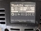 Atskėlimo plaktukas Makita Hm1812 - nuotraukos Nr. 2