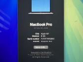 MacBook Pro M1 2020, 8 GB RAM - nuotraukos Nr. 2