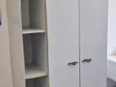 Šviesus naudotas biuro komplektas ir odinė sofa - nuotraukos Nr. 3