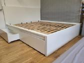 Lova IKEA MALM 160x200cm su lovadėže - nuotraukos Nr. 3